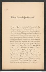 k.k. naturhistorisches Hofmuseum, Intendanzakten 1885-1896 (Hauer), Aktenzahl Z.592/1893, Seite 1